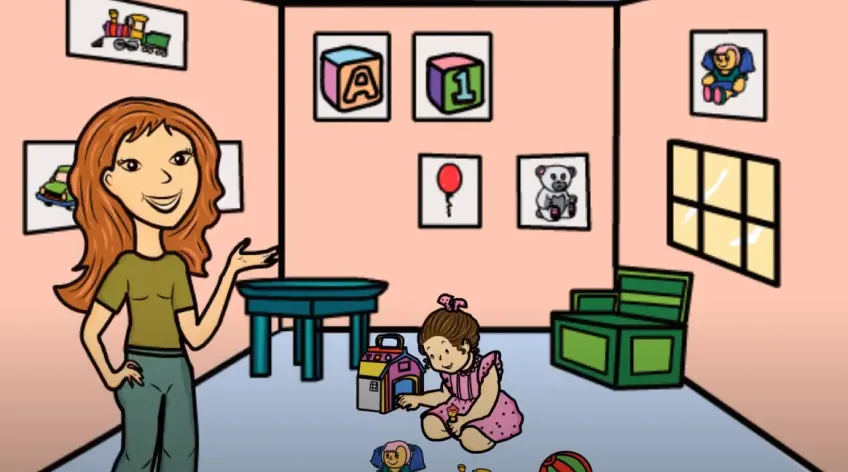 2D Whiteboard Animation | Day Care | Split Arts Technologies